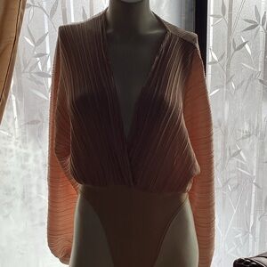 Elegant Pleated Blouse -